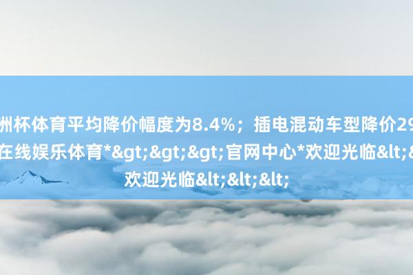 欧洲杯体育平均降价幅度为8.4%；插电混动车型降价29款-*世博在线娱乐体育*>>>官网中心*欢迎光临<<<