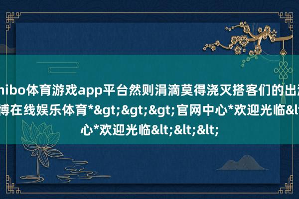 shibo体育游戏app平台然则涓滴莫得浇灭搭客们的出游酷好-*世博在线娱乐体育*>>>官网中心*欢迎光临<<<